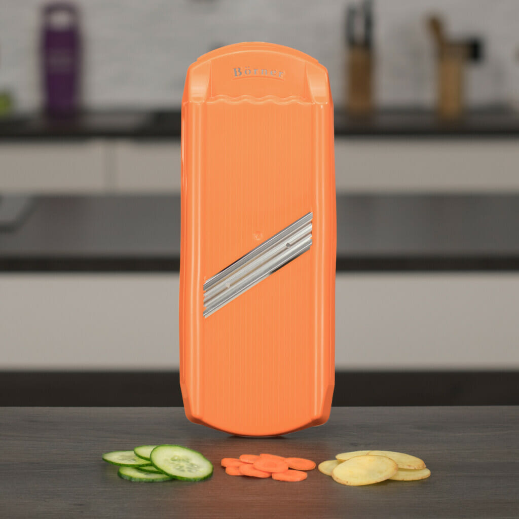 Tarka do cięcia warzyw np. ogórków w plastry i szatkowania kapusty SCHEIBEN Borner